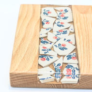 Obrazek Taca mała prostokątna– Ceramika Kwiaty MIX