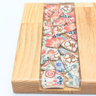 Picture of SMALL DECOR BOARD Ceramic Flowers Mix