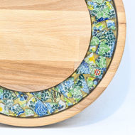 Picture of SMALL DECOR ROUND BOARD Flowers Mix