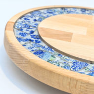 Picture of SMALL DECOR ROUND BOARD Flowers Mix