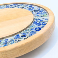 Picture of SMALL DECOR ROUND BOARD Flowers Mix