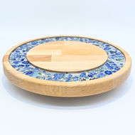 Picture of SMALL DECOR ROUND BOARD Flowers Mix