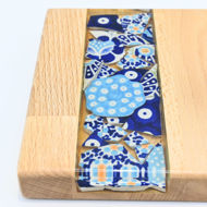 Obrazek Taca mała prostokątna - ceramika MIX KWIATY