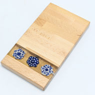 Obrazek Taca mała prostokątna - ceramika MIX KWIATY