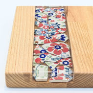 Obrazek Taca mała prostokątna - ceramika MIX KWIATY