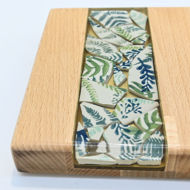 Obrazek Taca mała prostokątna - ceramika MIX KWIATY