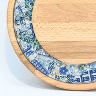 Picture of SMALL DECOR ROUND BOARD Flowers Mix