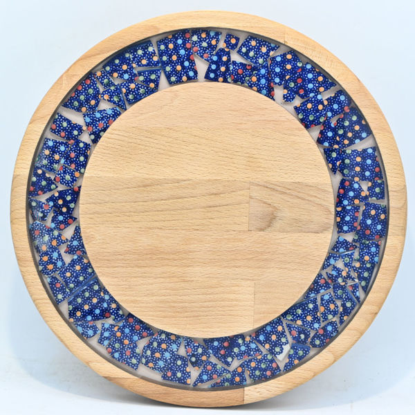 Picture of SMALL DECOR ROUND BOARD with Ceramic MIX