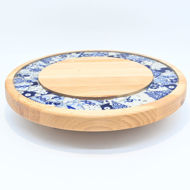 Obrazek Taca mała obrotowa - ceramika MIX