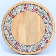 Picture of SMALL DECOR ROUND BOARD Flowers Mix