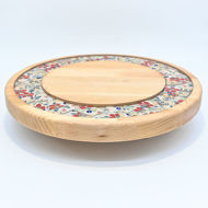 Picture of SMALL DECOR ROUND BOARD Flowers Mix