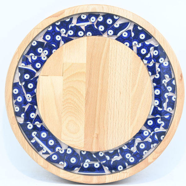 Obrazek Taca mała obrotowa - ceramika MIX