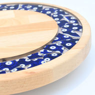 Obrazek Taca mała obrotowa - ceramika MIX