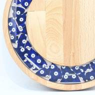 Obrazek Taca mała obrotowa - ceramika MIX