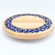 Obrazek Taca mała obrotowa - ceramika MIX