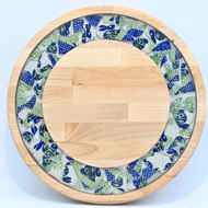 Obrazek Taca mała obrotowa - ceramika MIX