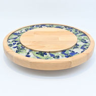 Obrazek Taca mała obrotowa - ceramika MIX