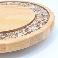 Obrazek Taca mała obrotowa - ceramika MIX