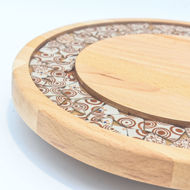 Obrazek Taca mała obrotowa - ceramika MIX