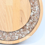 Obrazek Taca mała obrotowa - ceramika MIX